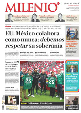 Cover of Milenio Edo de Mexico