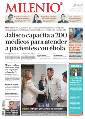 Cover of Milenio Jalisco