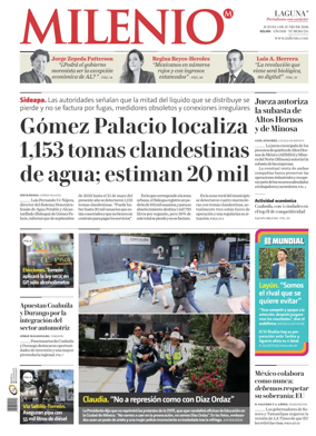 Cover of Milenio Laguna