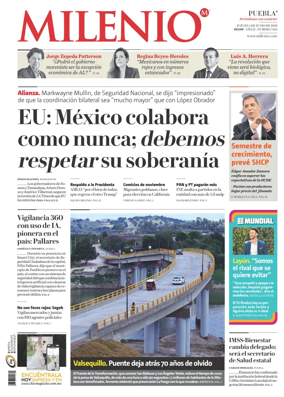 Cover of Milenio Puebla
