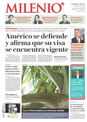 Cover of Milenio Tamaulipas