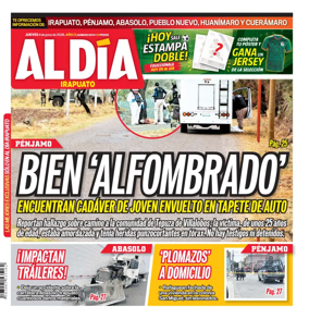 Cover of Periodico Al Dia (Irapuato)