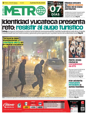 Cover of Publimetro Merida