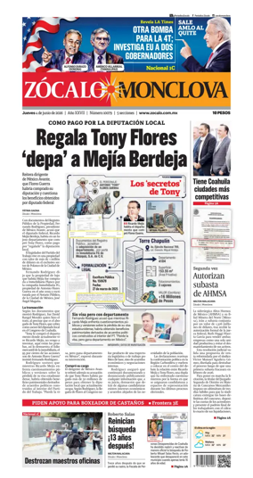 Cover of Zocalo Monclova