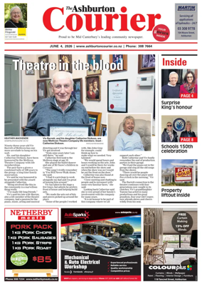 Cover of Ashburton Courier