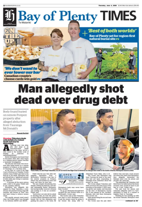 Cover of Bay of Plenty Times