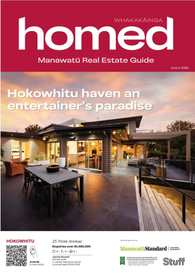 Cover of Homed Manawatu Standard