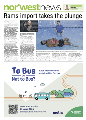 Cover of Nor West News (Christchurch)