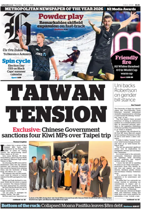 Cover of The New Zealand Herald