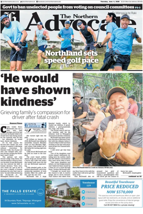 Cover of The Northern Advocate