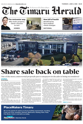 Cover of The Timaru Herald