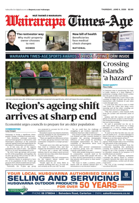 Cover of Wairarapa Times-Age (NZ)