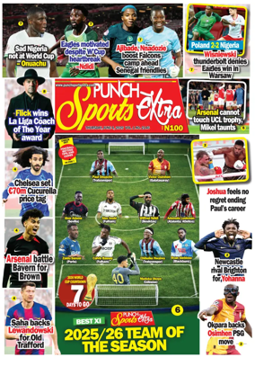Cover of Punch Sports Extra