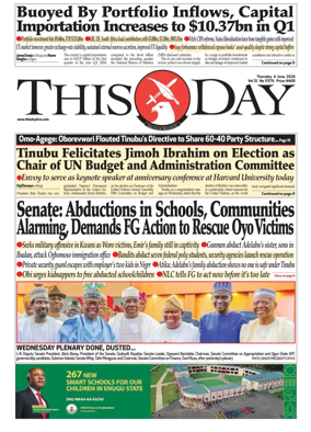 Cover of THISDAY