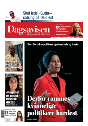 Cover of Dagsavisen