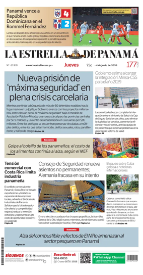 Cover of La Estrella de Panama