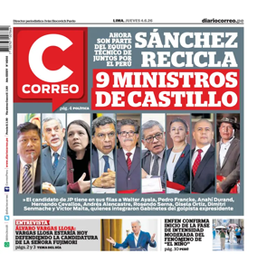 Cover of Diario Correo