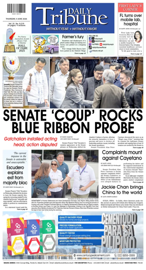 Cover of Daily Tribune (Philippines)