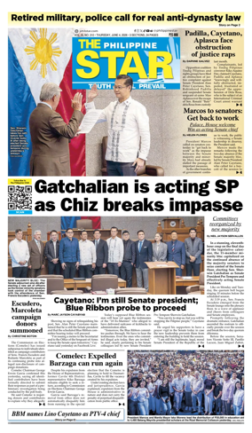 Cover of The Philippine Star