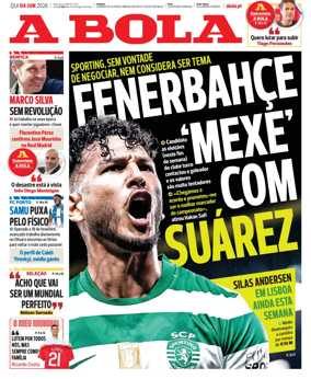 Cover of A BOLA (Portuguese)