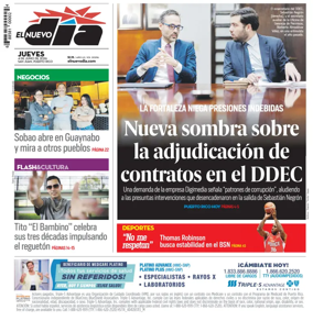 Cover of El Nuevo Dia
