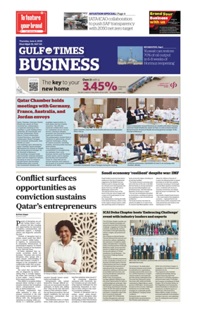 Cover of Gulf Times Business