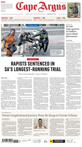 Cover of Cape Argus
