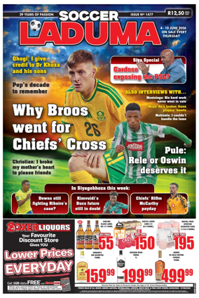 Cover of Soccer Laduma