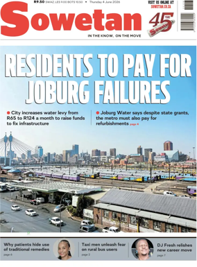 Cover of Sowetan