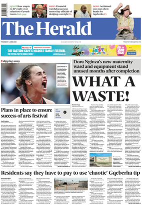 Cover of The Herald (South Africa)