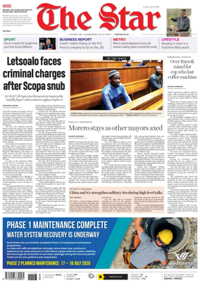 Cover of The Star Late Edition