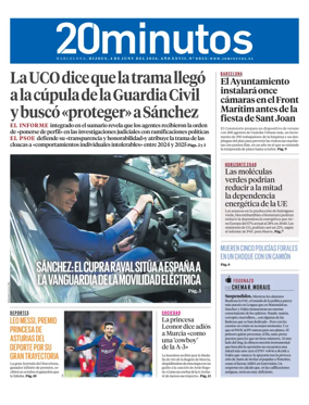 Cover of 20 Minutos Barcelona