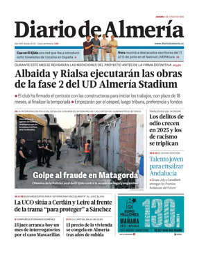Cover of Diario de Almeria