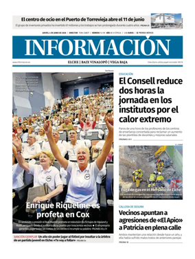 Cover of Diario Informacion (Elche y Vega Baja)