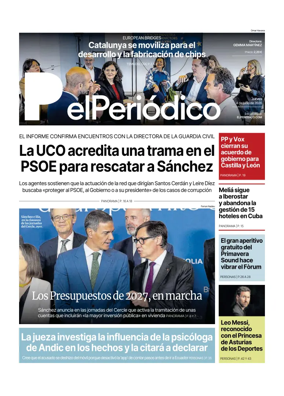 Cover of El Periodico - Castellano
