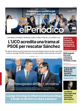 Cover of El Periodico - Catala