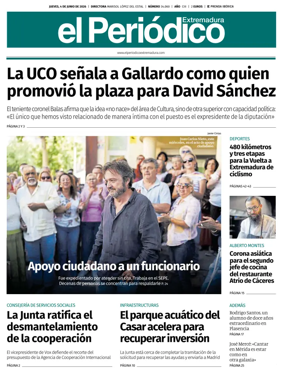 Cover of El Periodico Extremadura