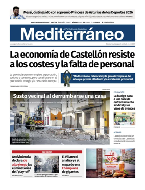 Cover of El Periodico Mediterraneo
