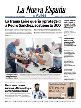 Cover of La Nueva Espana (Aviles)