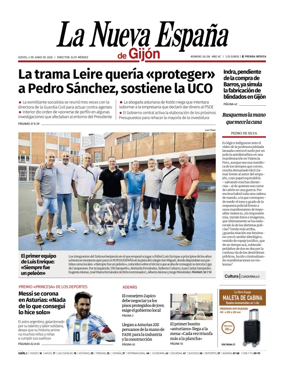 Cover of La Nueva Espana (Gijon)