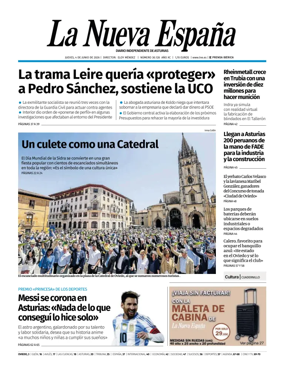 Cover of La Nueva Espana (Oviedo)
