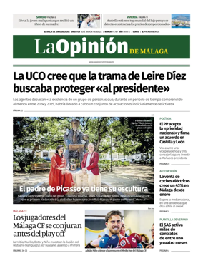 Cover of La Opinion de Malaga
