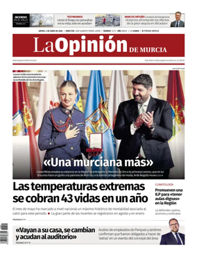 Cover of La Opinion de Murcia