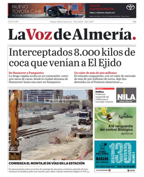 Cover of La Voz de Almeria