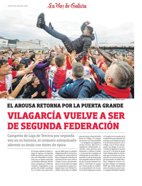 Cover of La Voz de Galicia (Arousa) - Especial1