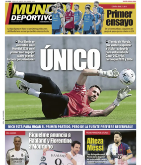 Cover of Mundo Deportivo (Bizkaia-Araba)