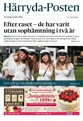 Cover of Harryda-Posten