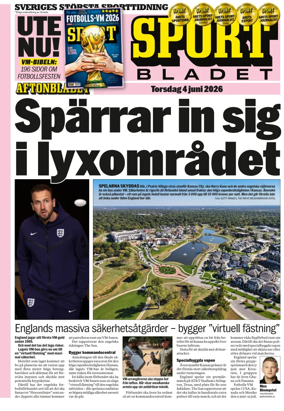 Cover of Sportbladet