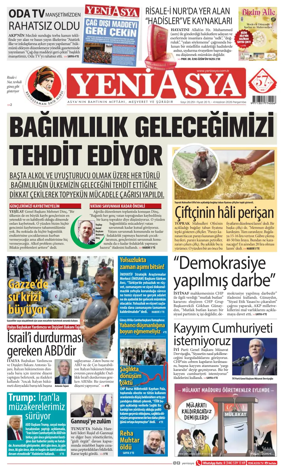 Cover of Yeni Asya