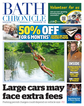 Cover of Bath Chronicle